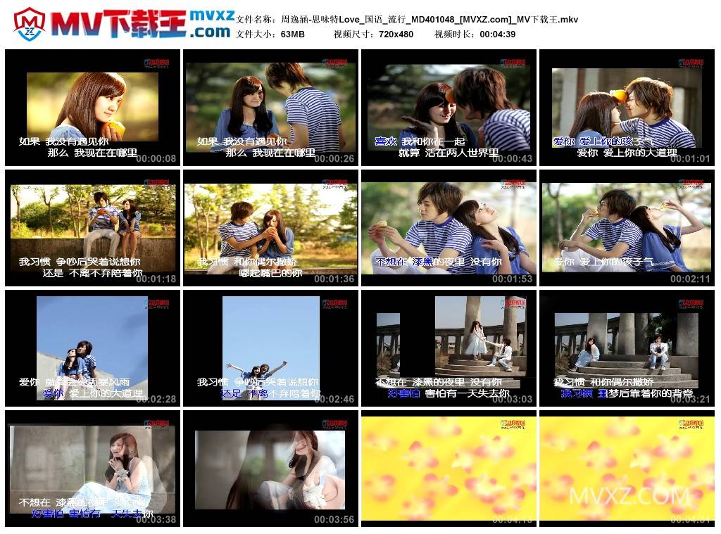 周逸涵-思味特Love_国语_流行_MD401048